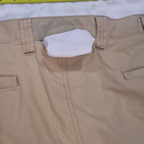 Wrangler Mens Tan Flat Front Chino Cargo Short Size 42 - Picture 14 of 16